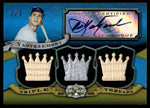 2009 Triple Threads Carl Yastrzemski Triple Patch Auto Game-Used /3