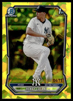2026 Bowman Chrome Sapphire Henry Lalane 1st Rookie RC Yellow Refractor /75