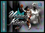 2025 Bowman Chrome LeBron James Young Kings Aqua /125