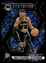 2024 Prizm #289 Shai Gilgeous-Alexander Black Fast Break City Edition 1/1
