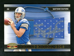 2009 Donruss #203 Matthew Stafford Gridiron Gems Rookie RC Auto on Jersey Patch /100