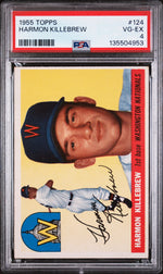 1955 Topps Harmon Killebrew #124 PSA 4