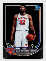 2025-26 Bowman Chrome Karl-Anthony Towns #BCV-64 Black Refractor /10