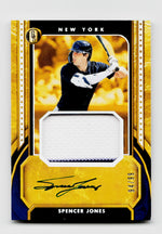 2026 Gold Standard Spencer Jones Rookie Patch Auto /99