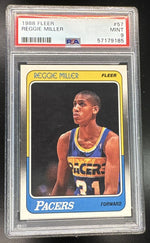1988 Fleer Reggie Miller #57 PSA 9