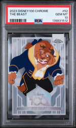 2023 Topps Chrome Disney100 the Beast #52 PSA 10