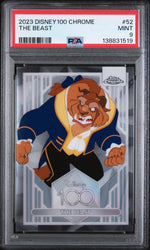 2023 Topps Chrome Disney100 the Beast #52 PSA 9