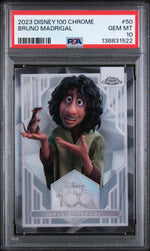 2023 Topps Chrome Disney100 100-Year Diamond Bruno Madrigal #50 /100 PSA 10