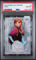 2023 Topps Chrome Disney100 Anna #9 PSA 10