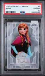 2023 Topps Chrome Disney100 Anna #9 PSA 10