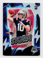 2024 Mosaic #3 Drake Maye Rookie RC Storm