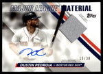 2024 Topps Major League Material Dustin Pedroia Game-Used Patch Auto Jersey Match /38
