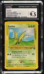 2000 Pokemon #45 Scyther Black Star Promos CGC 9.5