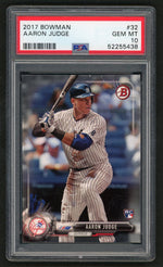 2017 Bowman Aaron Judge #32 PSA 10
