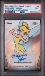 2025 Topps Chrome Disney Disney Chrome 2025 Authentic Autographs Margaret Kerry/Tinker Bell #MK PSA 9
