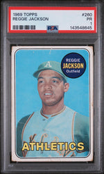 1969 Topps Reggie Jackson #260 PSA 1