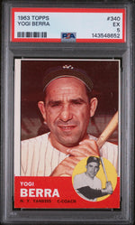 1963 Topps Yogi Berra #340 PSA 5