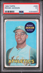 1969 Topps Reggie Jackson #260 PSA 3