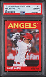 2019 Topps 582 Montgomery Set 1 Shohei Ohtani #13 PSA 10