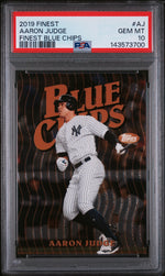 2019 Finest Finest Blue Chips Aaron Judge #AJ PSA 10