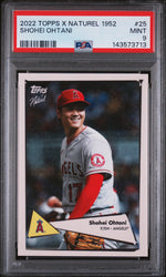 2022 Topps X Naturel 1952 Shohei Ohtani #25 PSA 9