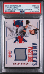 2022 Panini Chronicles Aaron Judge #APS-AJ PSA 9