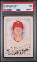 2018 Topps Allen and Ginter Shohei Ohtani #100 PSA 9