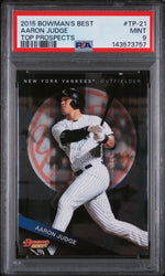 2015 Bowman's Best Top Prospects Aaron Judge #TP21 PSA 9