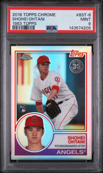 2018 Topps Chrome 1983 Topps Shohei Ohtani #83T6 PSA 9