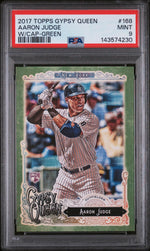 2017 Topps Gypsy Queen Green Aaron Judge #168A PSA 9