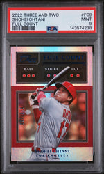 2022 Panini Three and Two Full Count Shohei Ohtani #FC9 /150 PSA 9