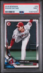 2018 Bowman Shohei Ohtani #49 PSA 9