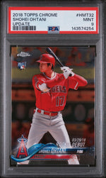2018 Topps Chrome Update Shohei Ohtani #HMT32 PSA 9