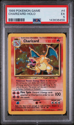 1999 Pokemon Base Set Holo Charizard #4 PSA 5