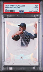 2020 Panini Flawless SP Mariano Rivera #21 /20 PSA 9