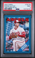 2023 Topps 1988 Topps Baseball Blue Shohei Ohtani #T8866 PSA 9