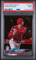 2018 Topps Update Shohei Ohtani #US189 PSA 9
