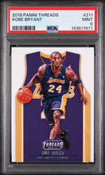 2018 Panini Threads Kobe Bryant #211 PSA 9