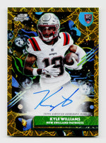 2025 Topps Chrome Cosmic Kyle Williams Rookie RC Gold Auto /50