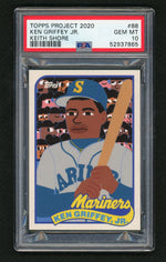 2020 Topps Project 2020 Keith Shore Ken Griffey Jr. #88 /99177 PSA 10