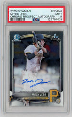 2025 Bowman Chrome Prospects Autographs Mitch Jebb #CPA-MJ PSA 9