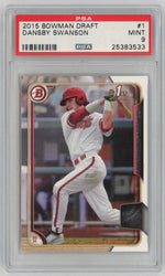 2015 Bowman Draft Dansby Swanson #1 PSA 9