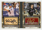 2025 Museum Collection David Wright/Pete Alonso Dual Jumbo Game-Used Bat Relic Auto SSP /10