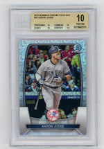 2023 Bowman Chrome Mega Box #59 Aaron Judge Mojo Refractor BGS Pristine 10