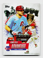 2025 Topps Series 2 Trea Turner #HA-34 Home Field Advantage HFA Case Hit SSP