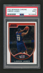 2007 Bowman Chrome LeBron James #23 PSA 9