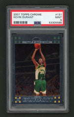 2007 Topps Chrome Kevin Durant #131 PSA 9