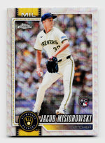 2026 Topps Chrome #196 Jacob Misiorowski Rookie RC Raywave Refractor