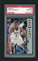 1995 Upper Deck SP Premier Prospects Kevin Garnett #159 PSA 10