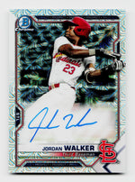 2021 Bowman Chrome Mega Box #BCMA-JW Jordan Walker Mojo Auto